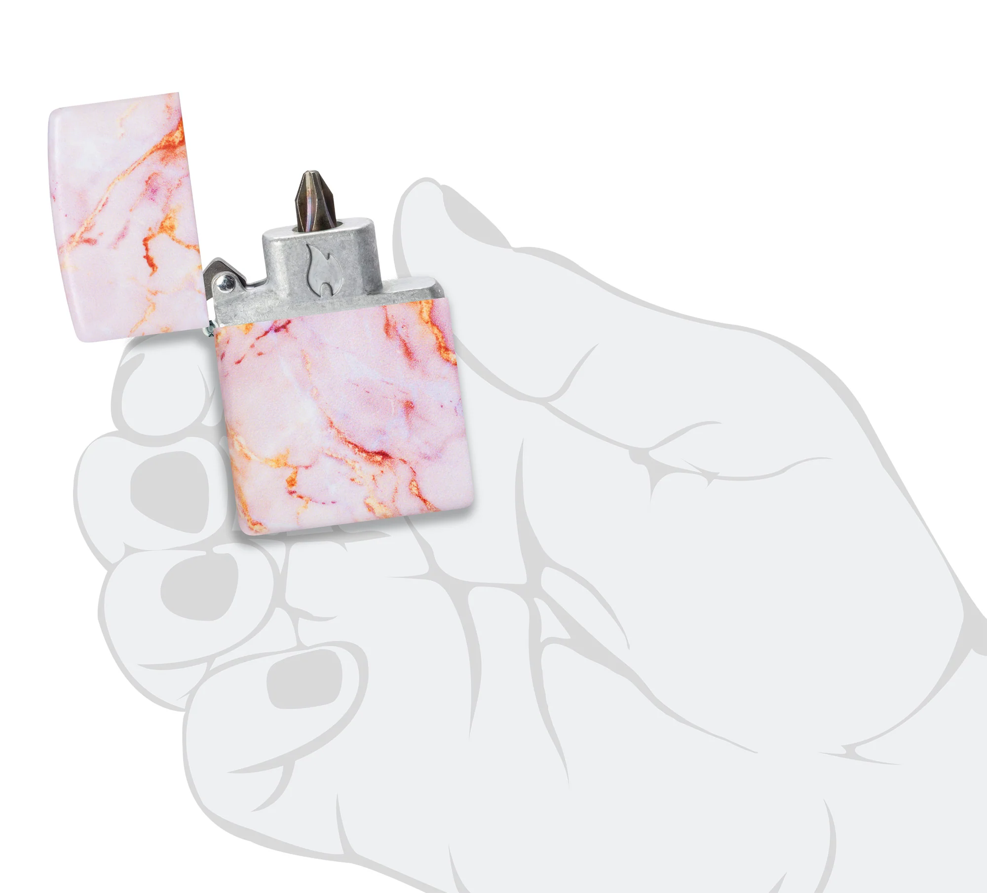 Bit Safe Screwdriver with Marble Design - Image 4