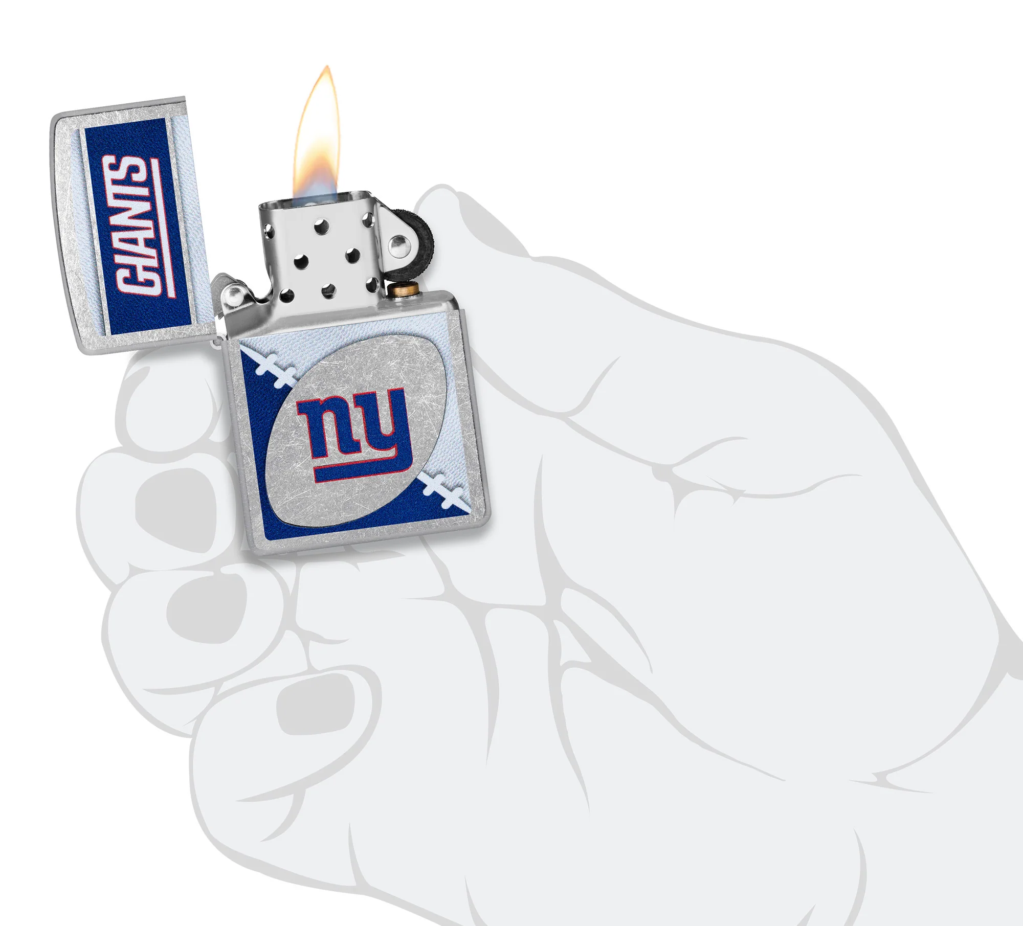 NFL New York Giants Chrome Logo Design - Image 6