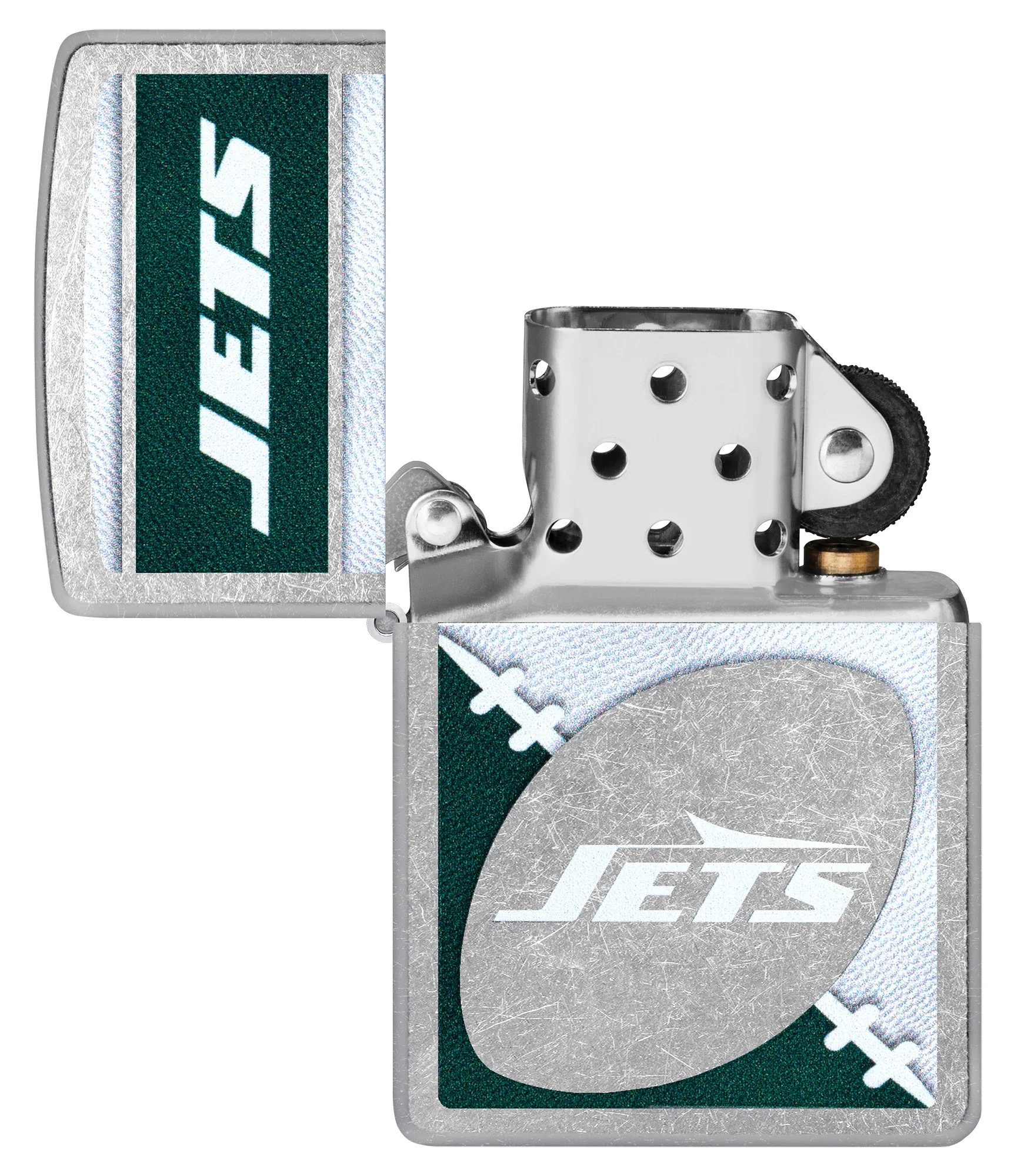 NFL New York Jets Chrome Logo Design - Image 5