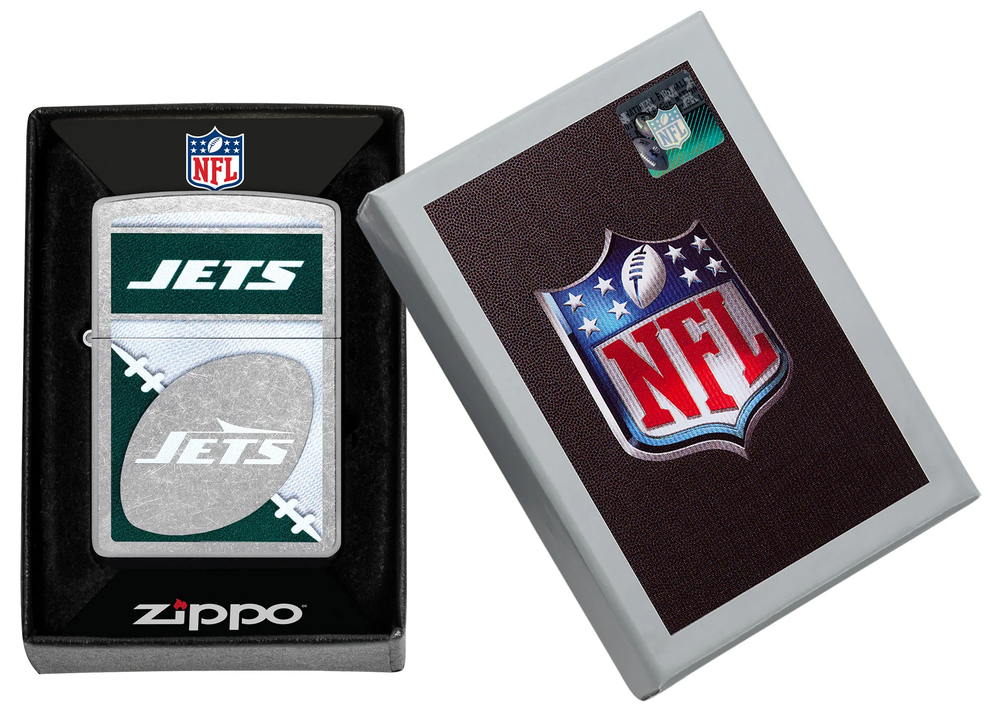 NFL New York Jets Chrome Logo Design - Image 7